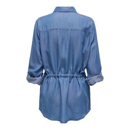 Only Onlcharis Life 4/5 Fem Carg Jacke Cc Wvn Medium Blue Denim Only Onlcharis Life 4/5 Fem Carg Jacke Cc Wvn Medium Blue Denim