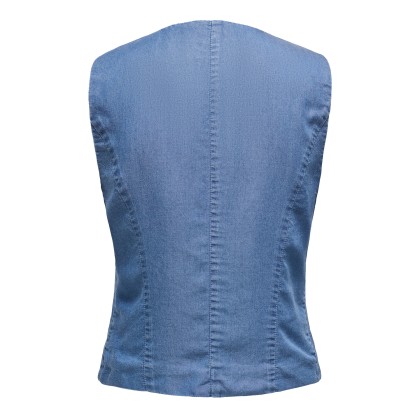 Only Onliris Charis Life Vest Cc Tlr Medium Blue Denim Only Onliris Charis Life Vest Cc Tlr Medium Blue Denim