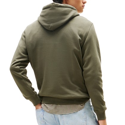 Tommy Hilfiger Sweat Reg Essential Flag Pewter Green