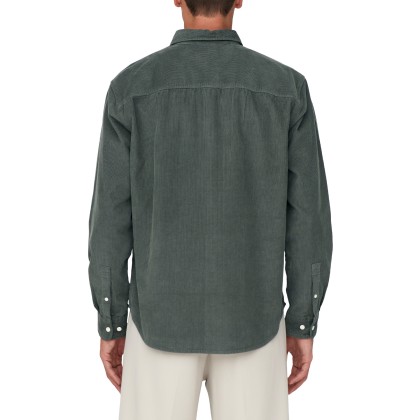 Only&Sons  Camisa Alp Rlx 2Pkt Washd Cord  Castor Gra