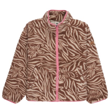 Roxy Casaco Like Electricit Parchment Animal Flo