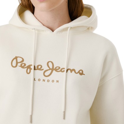 Pepe Jeans Sweat Baddy Oyster White Pepe Jeans Sweat Baddy Oyster White