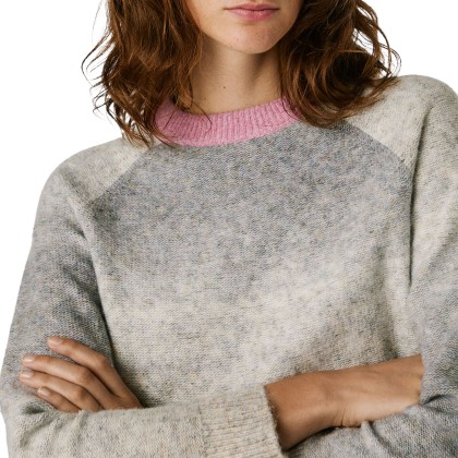 Pepe Jeans Camisola Chantal Marl Grey Pepe Jeans Camisola Chantal Marl Grey
