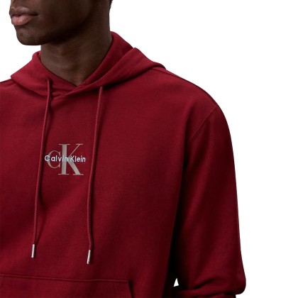 Calvin Klein Sweat Eu 350terry Micro Monologo Ho Red Calvin Klein Sweat Eu 350terry Micro Monologo Ho Red