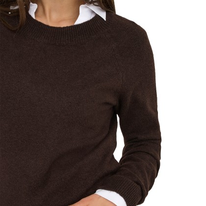 Only Camisola Rica Life Chocolate Torte W. Melange Only Camisola Rica Life Chocolate Torte W. Melange