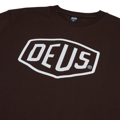 Deus Ex Machina T-shirt Shield Choc Brown