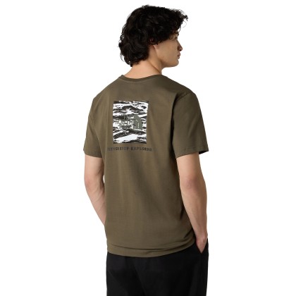 The North Face T-shirt M Box Nse Edge Of Light Infill White The North Face T-shirt M Box Nse Edge Of Light Infill White