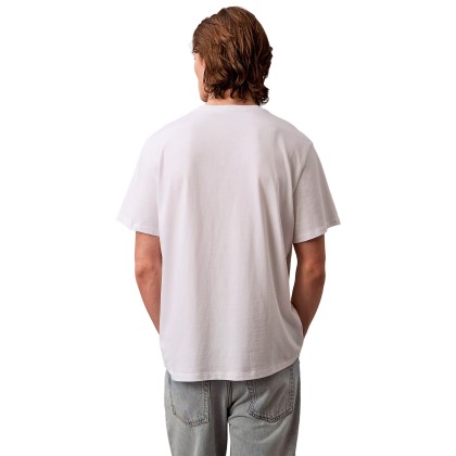 Calvin Klein T-shirt Hero Monologo 20s Brilliant White Calvin Klein T-shirt Hero Monologo 20s Brilliant White