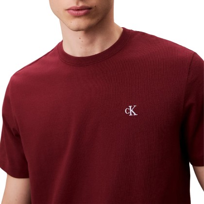 Calvin Klein T-shirt Easy Monogram Red Calvin Klein T-shirt Easy Monogram Red