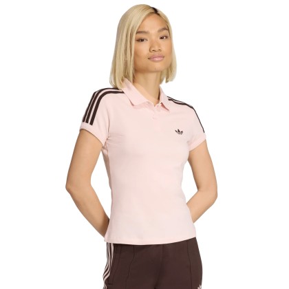 adidas Originals Polo 3 Stripes Sandy Pink
