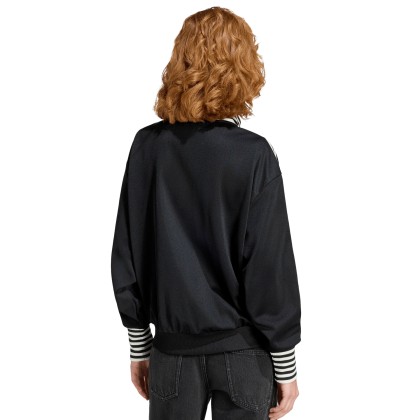 adidas Originals Casaco Vintage Track Top Striped Black