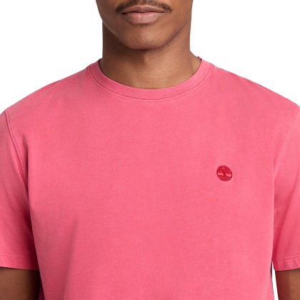 Timberland T-shirt Dunstan River Garment Dye American Beauty Timberland T-shirt Dunstan River Garment Dye American Beauty