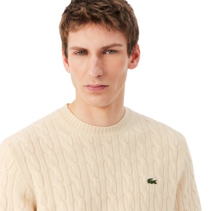 Lacoste Camisola Crewnecks Carded Wool Lapland