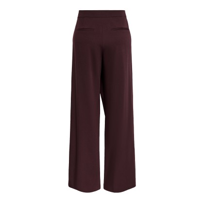 Only Calça Sonja Wrap Wide Deep Mahogany Only Calça Sonja Wrap Wide Deep Mahogany