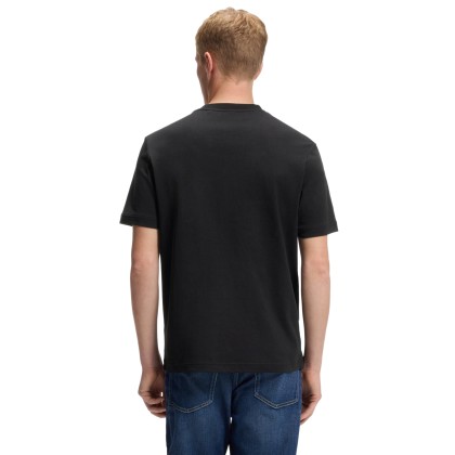 BOSS T-shirt Interlock Black BOSS T-shirt Interlock Black