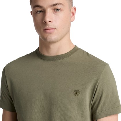 Timberland T-shirt Dunstan River Slim Deep Lichen Green Timberland T-shirt Dunstan River Slim Deep Lichen Green