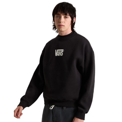 Vans Sweat Stretch Logo Crew Black/white