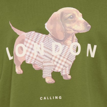 Only T-shirt Vivvi Lovely Sphagnum Dog London Only T-shirt Vivvi Lovely Sphagnum Dog London