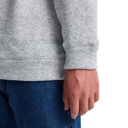 Quiksilver Camisola Keller Crew Light Grey Heather Quiksilver Camisola Keller Crew Light Grey Heather