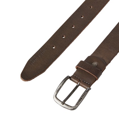 Jack & Jones Cinto Paul Leather Castlerock Jack & Jones Cinto Paul Leather Castlerock
