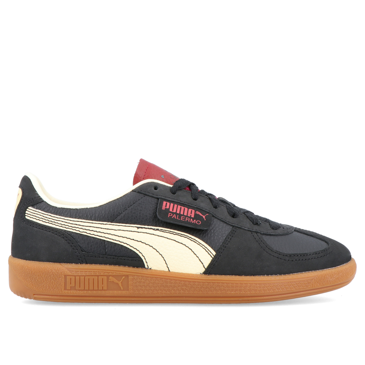 Puma Palermo Players Lane - Puma Black-intense Red - 398525-01 | Sportino