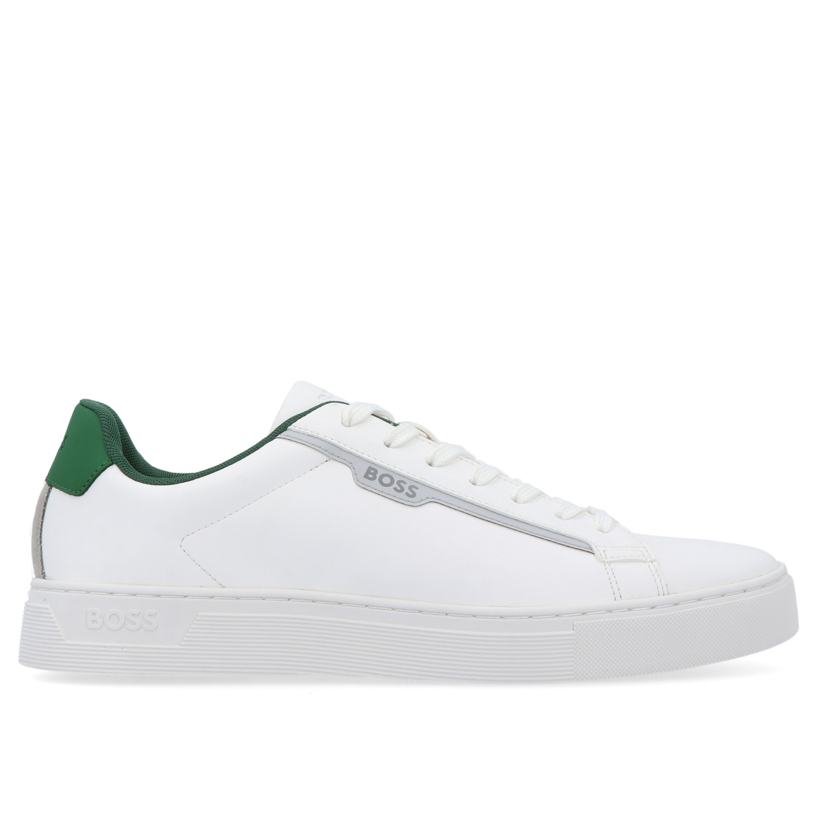 Boss Scarpe Uomo BOSS Rhys_Tenn_pusdth, Tennis Uomo, Bianco Opalino, 40 EU Hugo Boss Scarpe Uomo